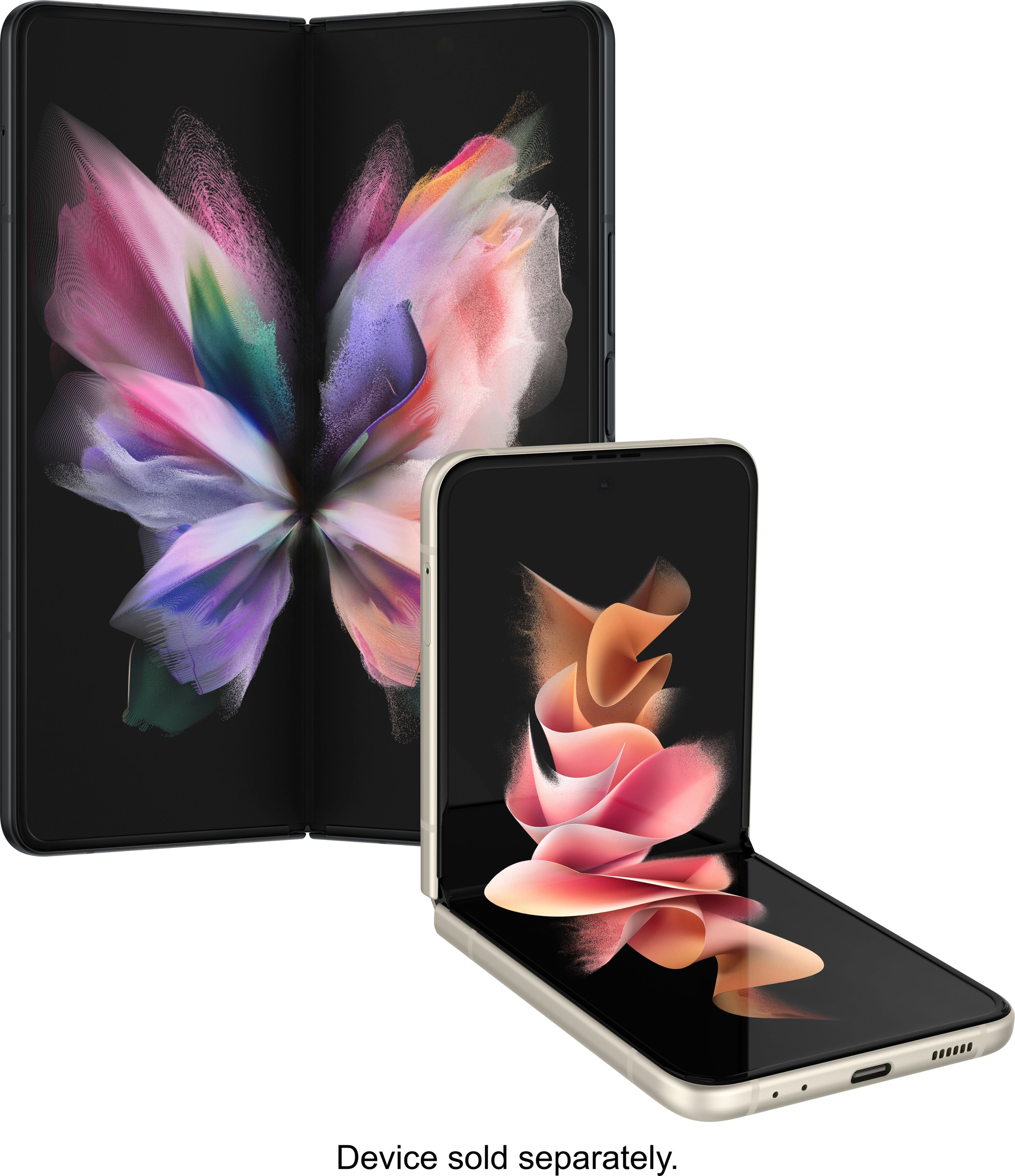 スマートフォン/携帯電話 携帯電話本体 Samsung Galaxy Z Fold3 5G 512GB Phantom Black (AT&T) SM-F926U 