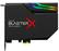 Front. Creative - Sound BlasterX AE-5 SB174000003 Plus-122 bit DAC Data Width - 7.1 Sound Channels - Internal - PCI Express.