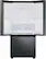 Alt View 13. Samsung - 22 cu. ft. Smart 3-Door French Door Refrigerator - Black Stainless Steel.