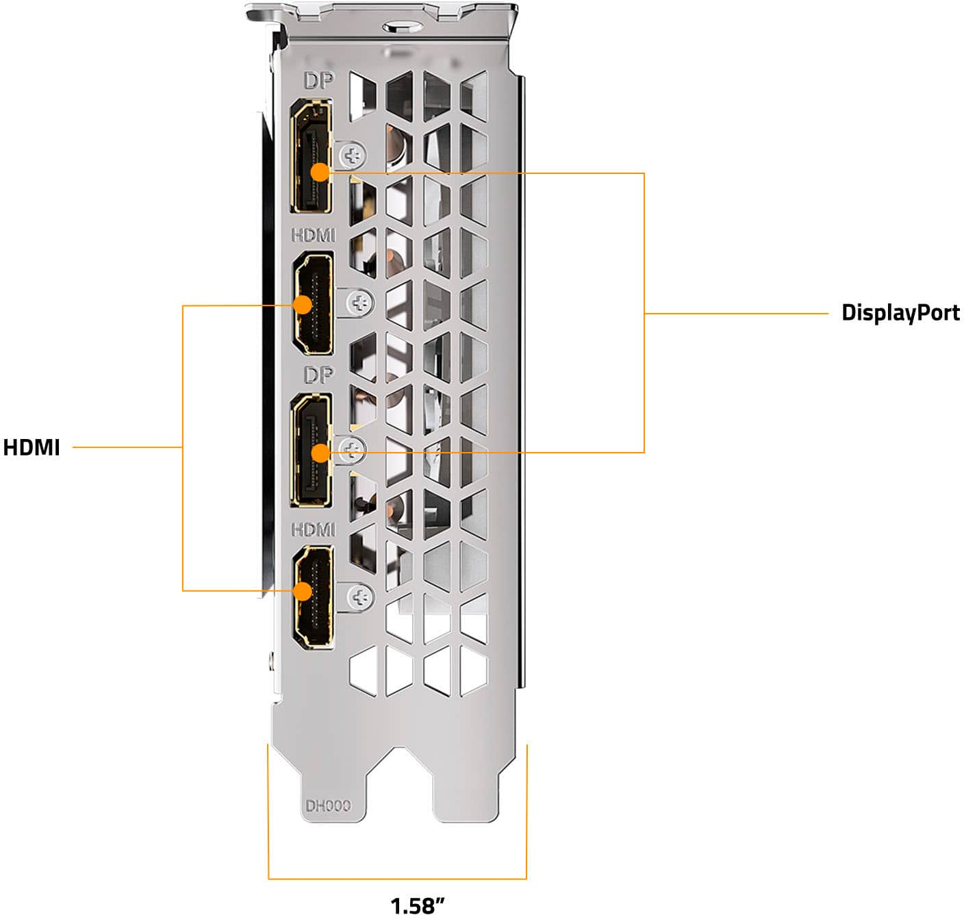 GIGABYTE NVIDIA GeForce RTX  Ti VISION OC 8GB rev2.0 GDDR6