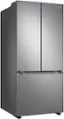 Alt View 12. Samsung - 22 cu. ft. 3-Door French Door Smart Refrigerator with All-Around Cooling - Stainless Steel.