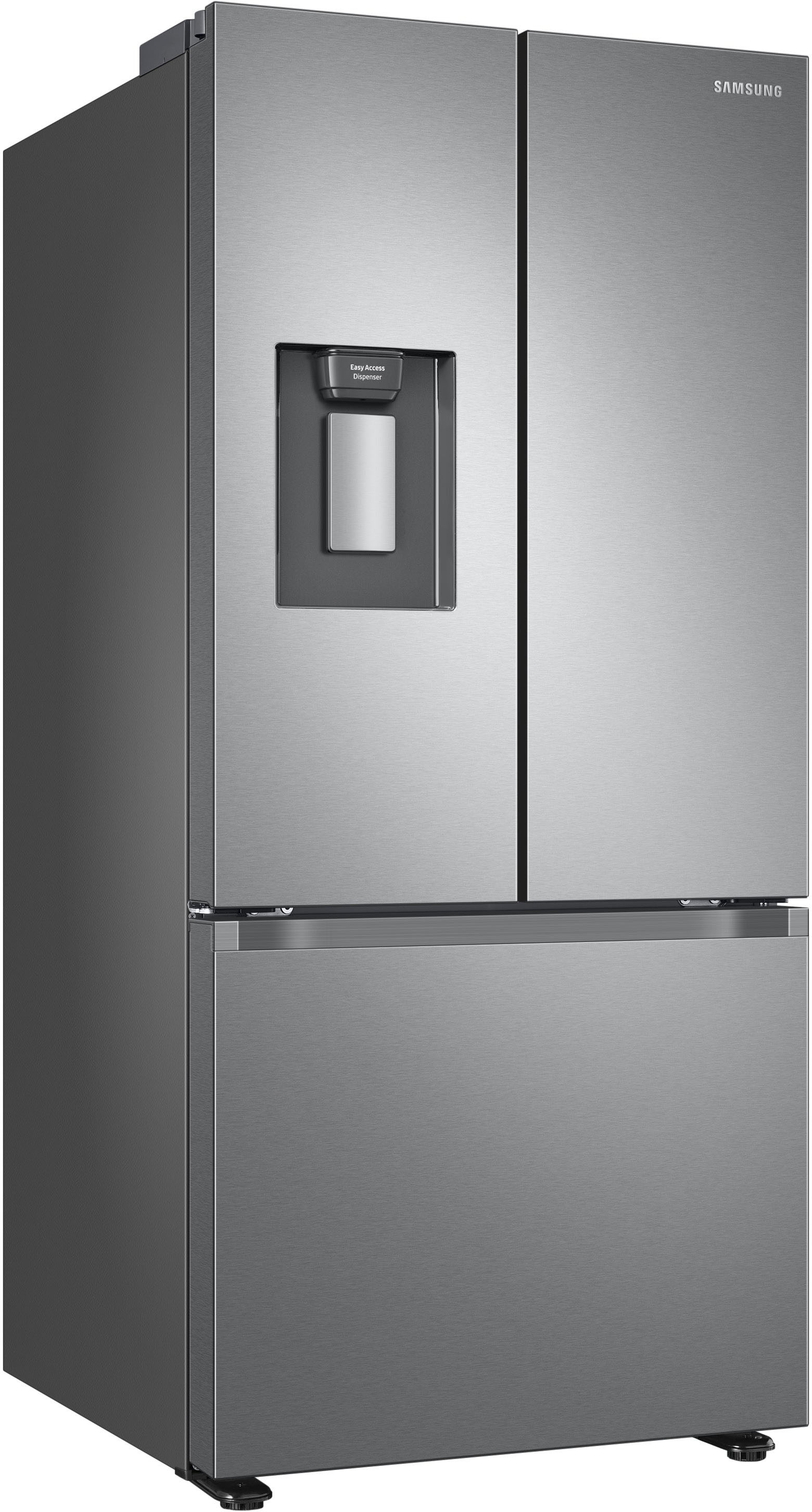 Samsung 22-cu ft Smart French Door Refrigerator with Ice Maker (Fingerprint  Resistant Stainless Steel) ENERGY STAR in the French Door Refrigerators  department at