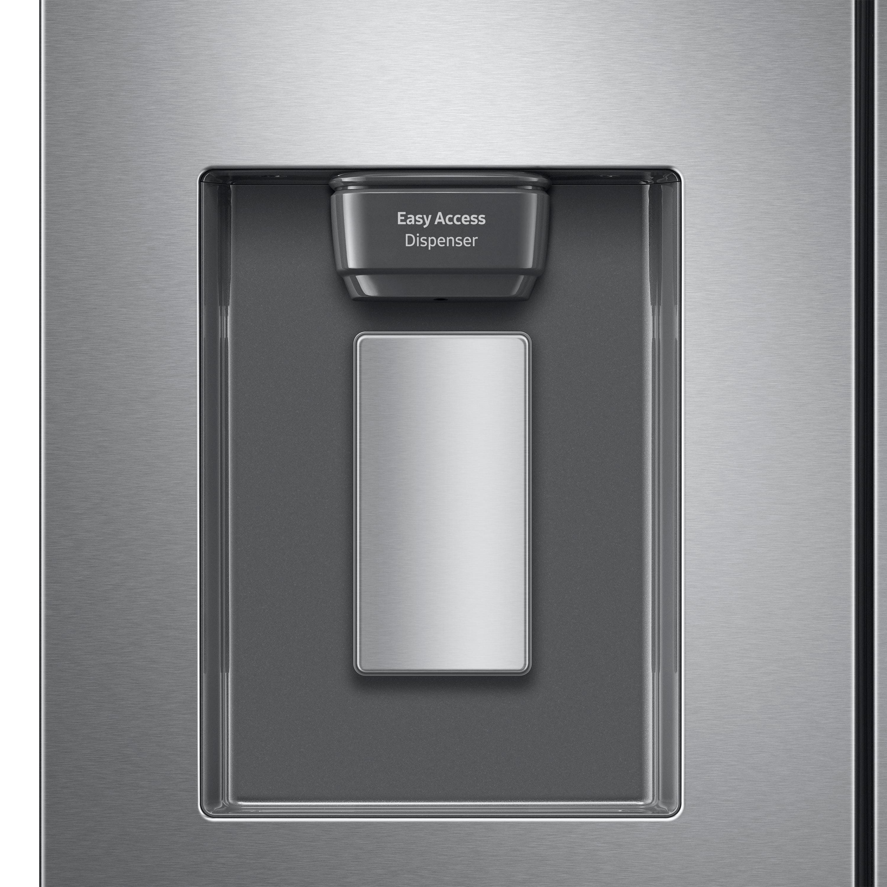 Alt View 19. Samsung - 22 cu. ft. 3-Door French Door Smart Refrigerator with External Water Dispenser - Stainless Steel.