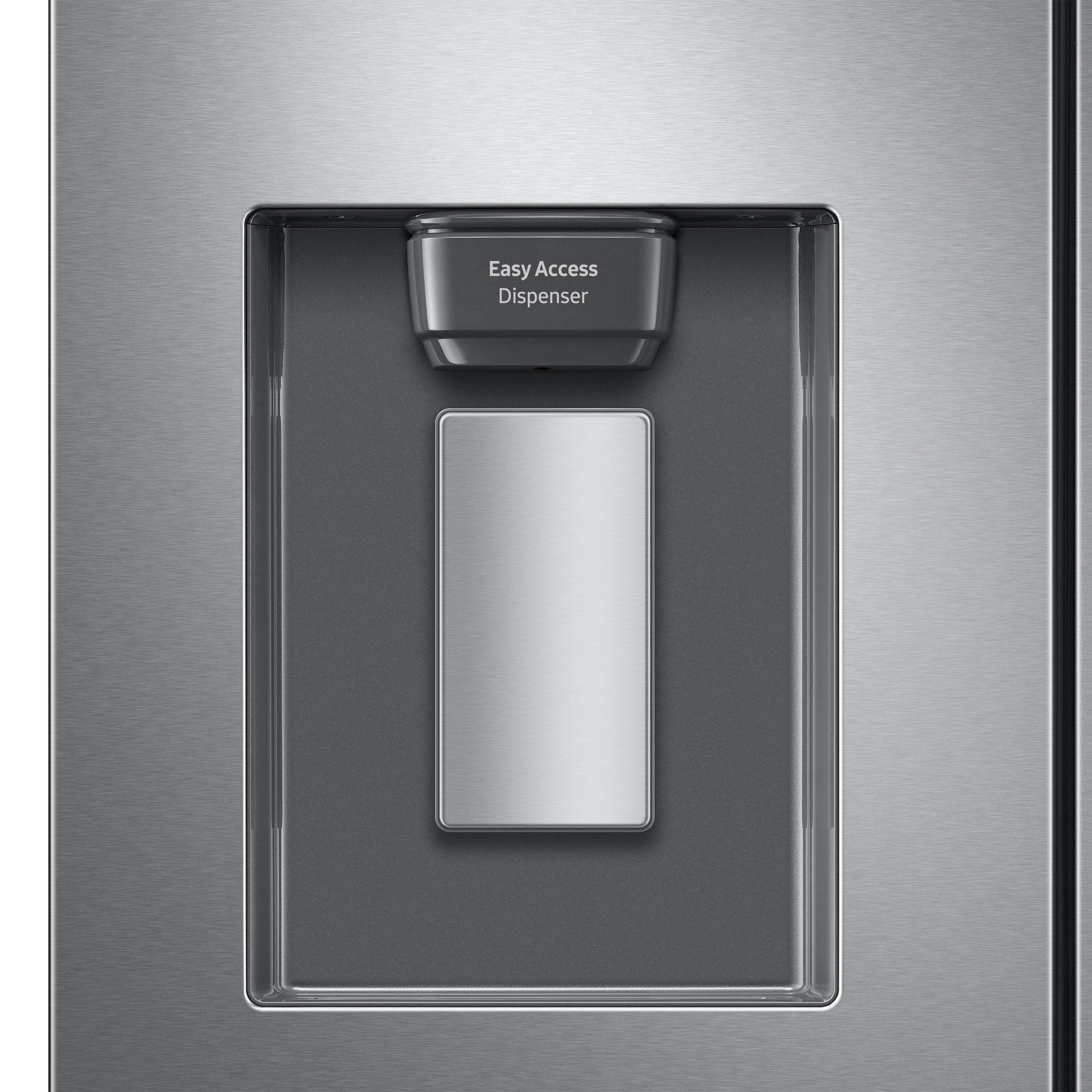 Alt View 19. Samsung - 22 cu. ft. 3-Door French Door Smart Refrigerator with External Water Dispenser - Stainless Steel.