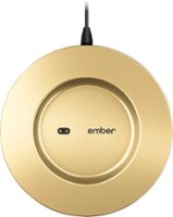 Ember - Charging Coaster 2 - Gold - Front_Zoom