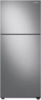 Samsung - 15.6 cu. ft. Top Freezer Refrigerator with All-Around Cooling - Stainless Steel - Front_Zoom