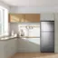 Alt View 12. Samsung - 15.6 cu. ft. Top Freezer Refrigerator with All-Around Cooling - Stainless Steel.
