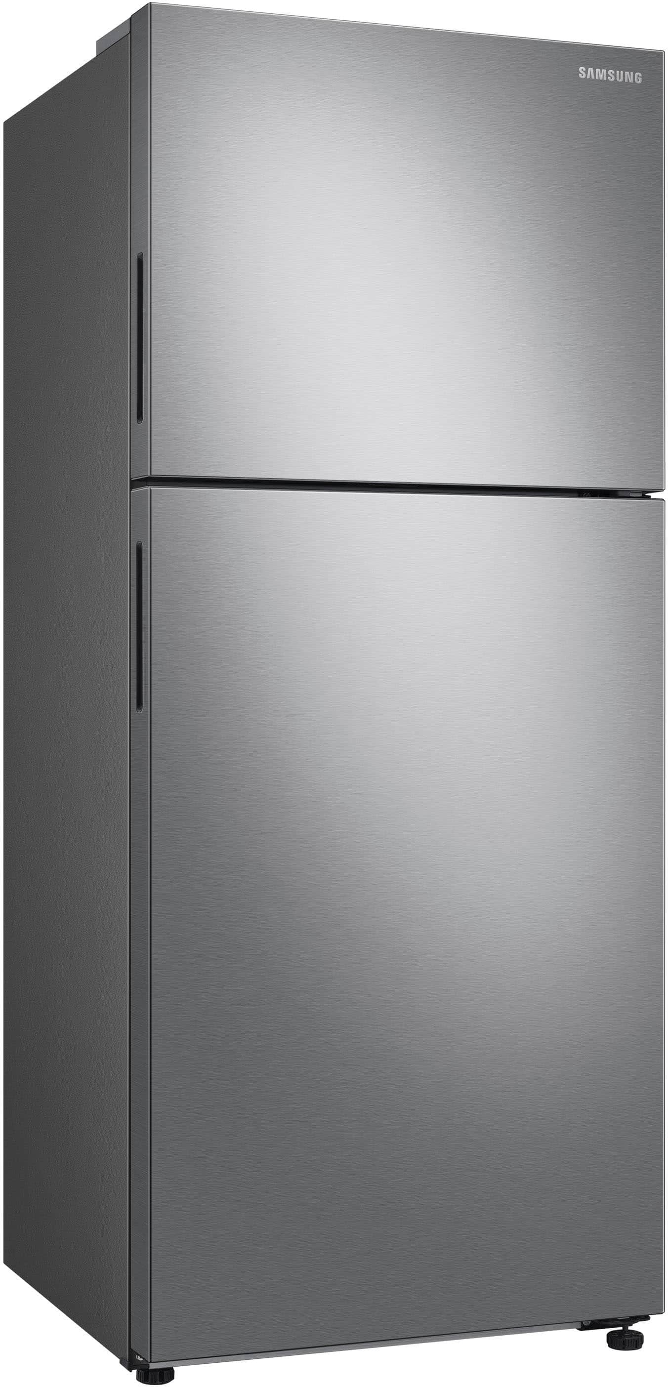 Alt View 13. Samsung - 15.6 cu. ft. Top Freezer Refrigerator with All-Around Cooling - Stainless Steel.