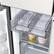 Alt View 21. Samsung - 23 cu. ft. Smart Counter Depth BESPOKE 4-Door Flex Refrigerator with Customizable Panel Colors - White.