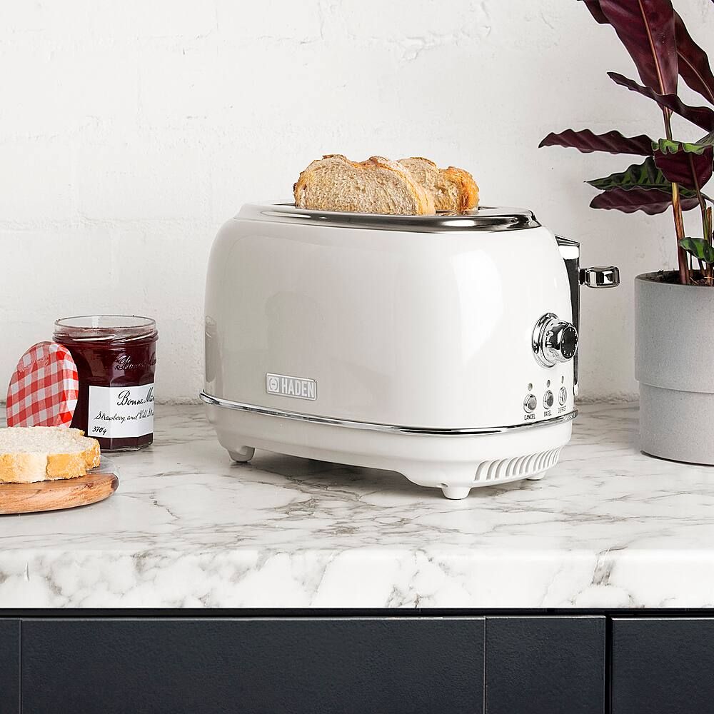 Alt View 11. Haden - Heritage 2 Slice Toaster - Ivory.