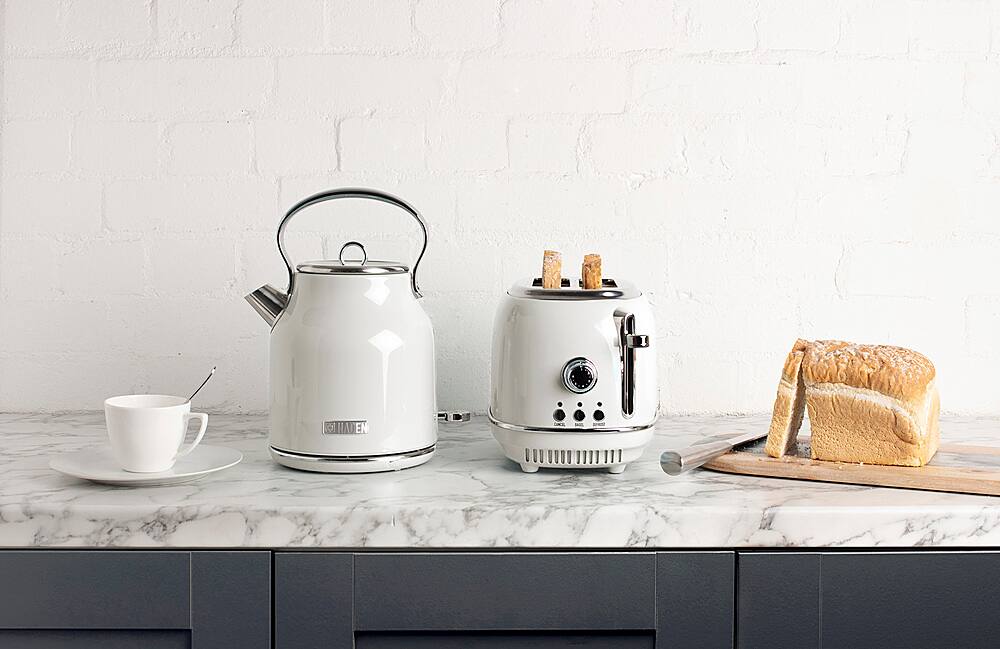 Alt View 12. Haden - Heritage 2 Slice Toaster - Ivory.