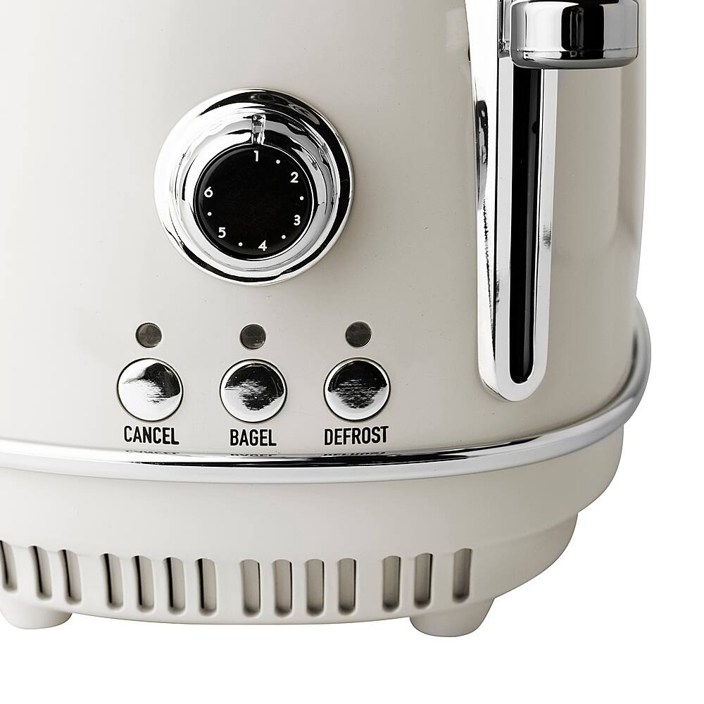 Alt View 13. Haden - Heritage 2 Slice Toaster - Ivory.