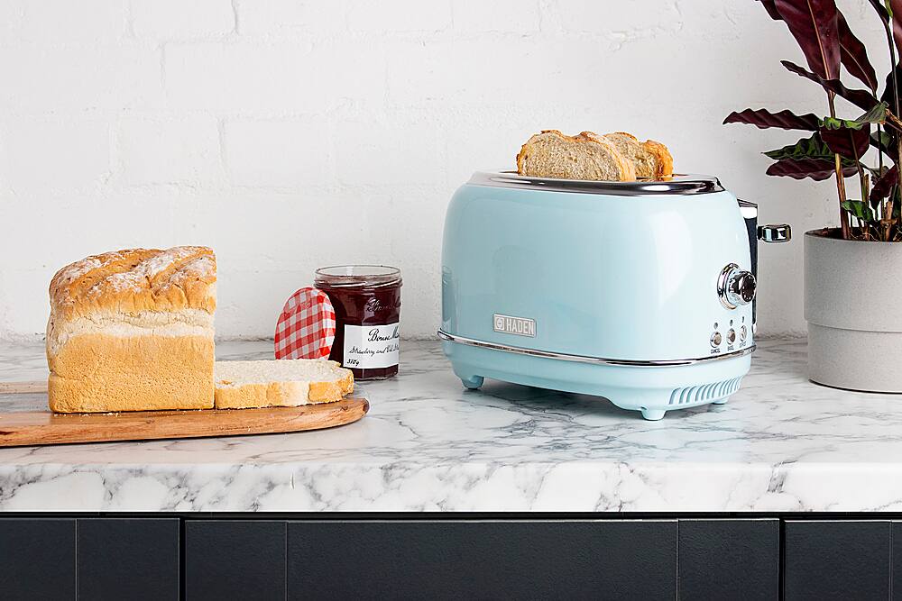 Alt View 11. Haden - Heritage 2 Slice Toaster - Turquoise.