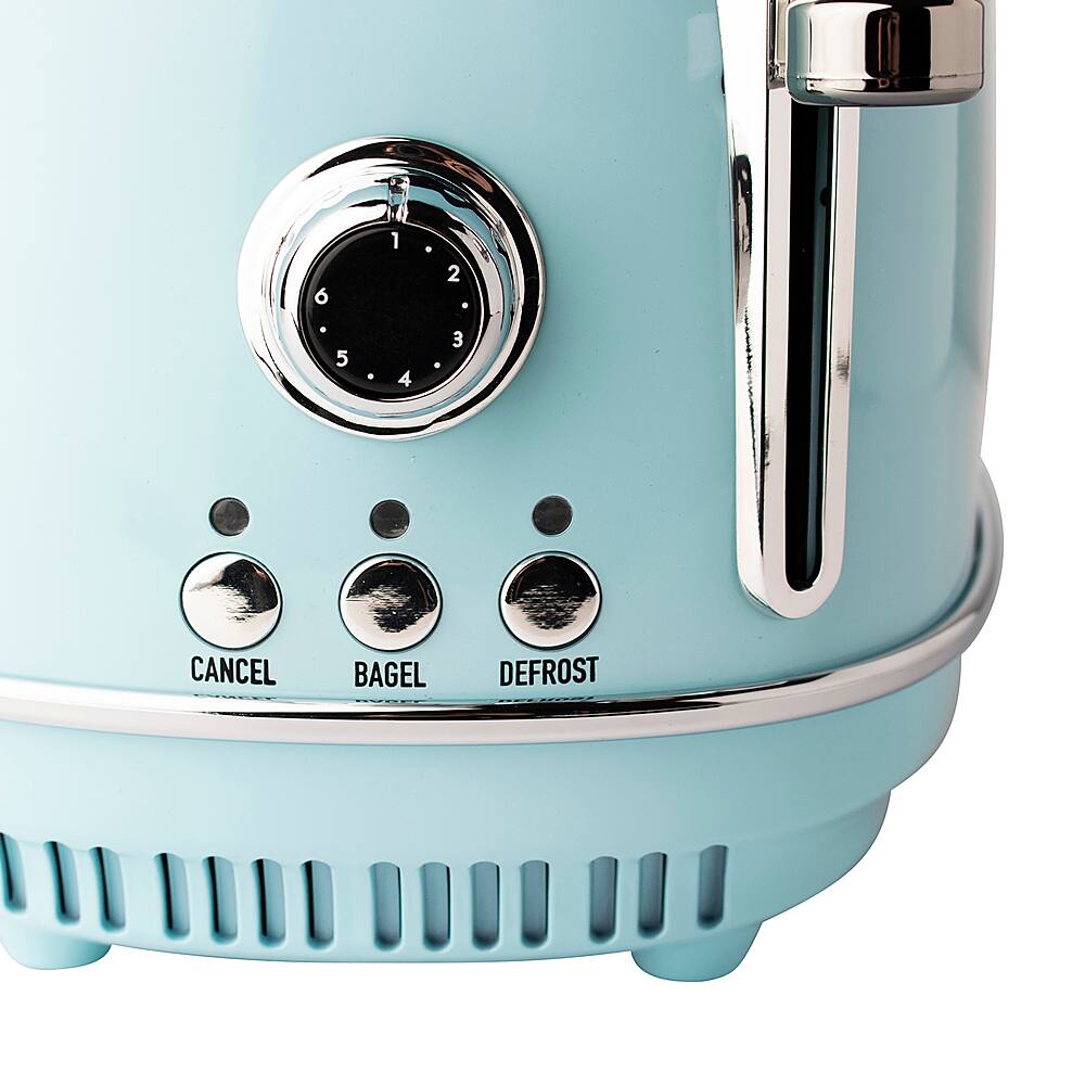 Alt View 13. Haden - Heritage 2 Slice Toaster - Turquoise.