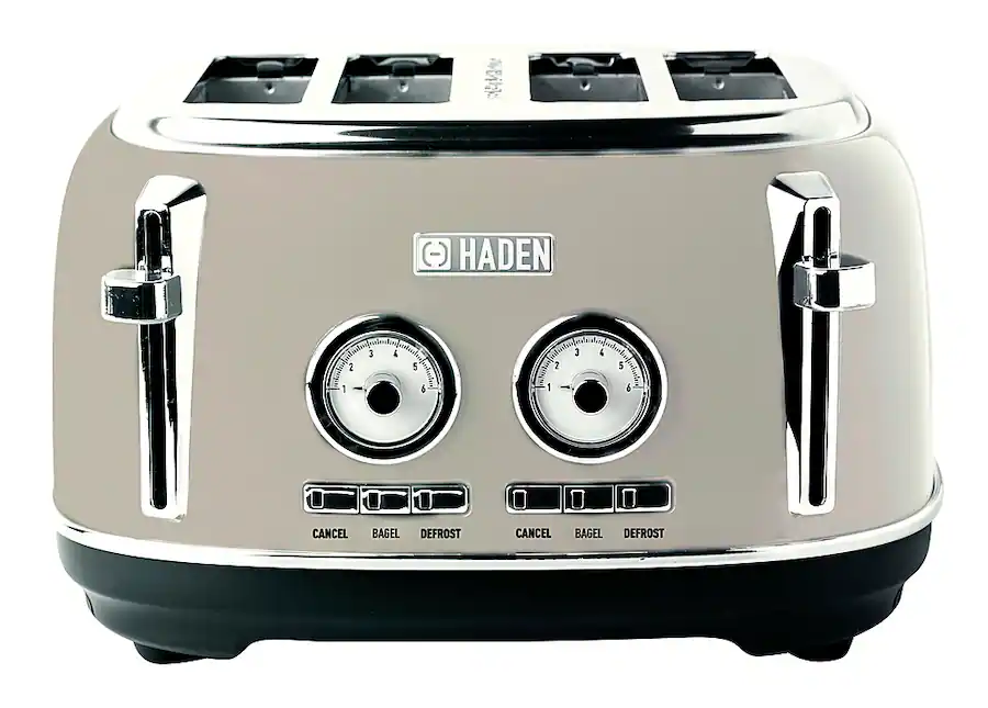 Putty Rood Haden Dorset 4 Slice Wide Slot Toaster Putty - Best Buy