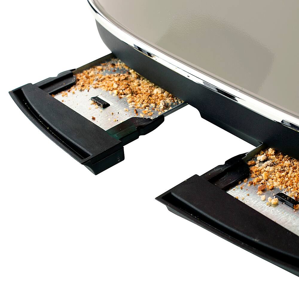 Alt View 13. Haden - Dorset 4-Slice Wide Slot Toaster - Putty.