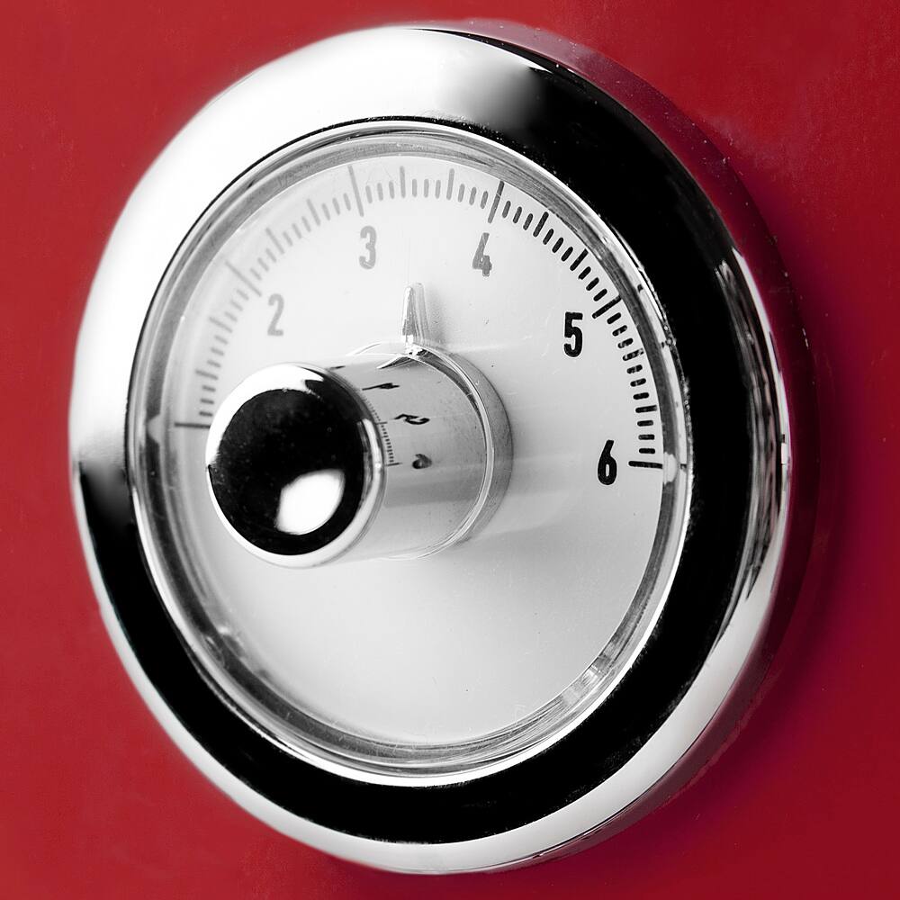 Alt View 12. Haden - Dorset 4-Slice Wide Slot Toaster - Rectory Red.