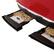 Alt View 13. Haden - Dorset 4-Slice Wide Slot Toaster - Rectory Red.