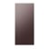 Front. Samsung - BESPOKE 4-Door Flex Refrigerator Panel - Top Panel - Tuscan Steel.