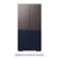 Alt View 18. Samsung - BESPOKE 4-Door Flex Refrigerator Panel - Top Panel - Tuscan Steel.