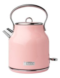 Haden - Heritage  1.7 Liter Electric Kettle Stainless Steel with Auto Shut-Off - English Rose - Angle_Zoom