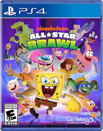 Front. GameMill Entertainment - Nickelodeon All Star Brawl. - E10+ (Everyone 10+)