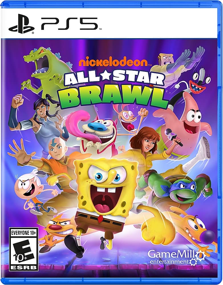 Front. GameMill Entertainment - Nickelodeon All-Star Brawl.