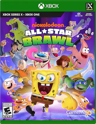 Front. GameMill Entertainment - Nickelodeon All Star Brawl. - E10+ (Everyone 10+)