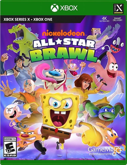 Front Zoom. Nickelodeon All Star Brawl - Xbox One, Xbox Series S, Xbox Series X.
