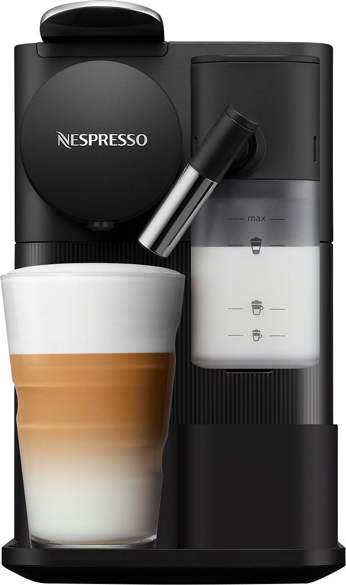 kennis Gehoorzaamheid Fragiel Nespresso Lattissima One Original Espresso Machine with Milk Frother by  DeLonghi Black EN510B - Best Buy