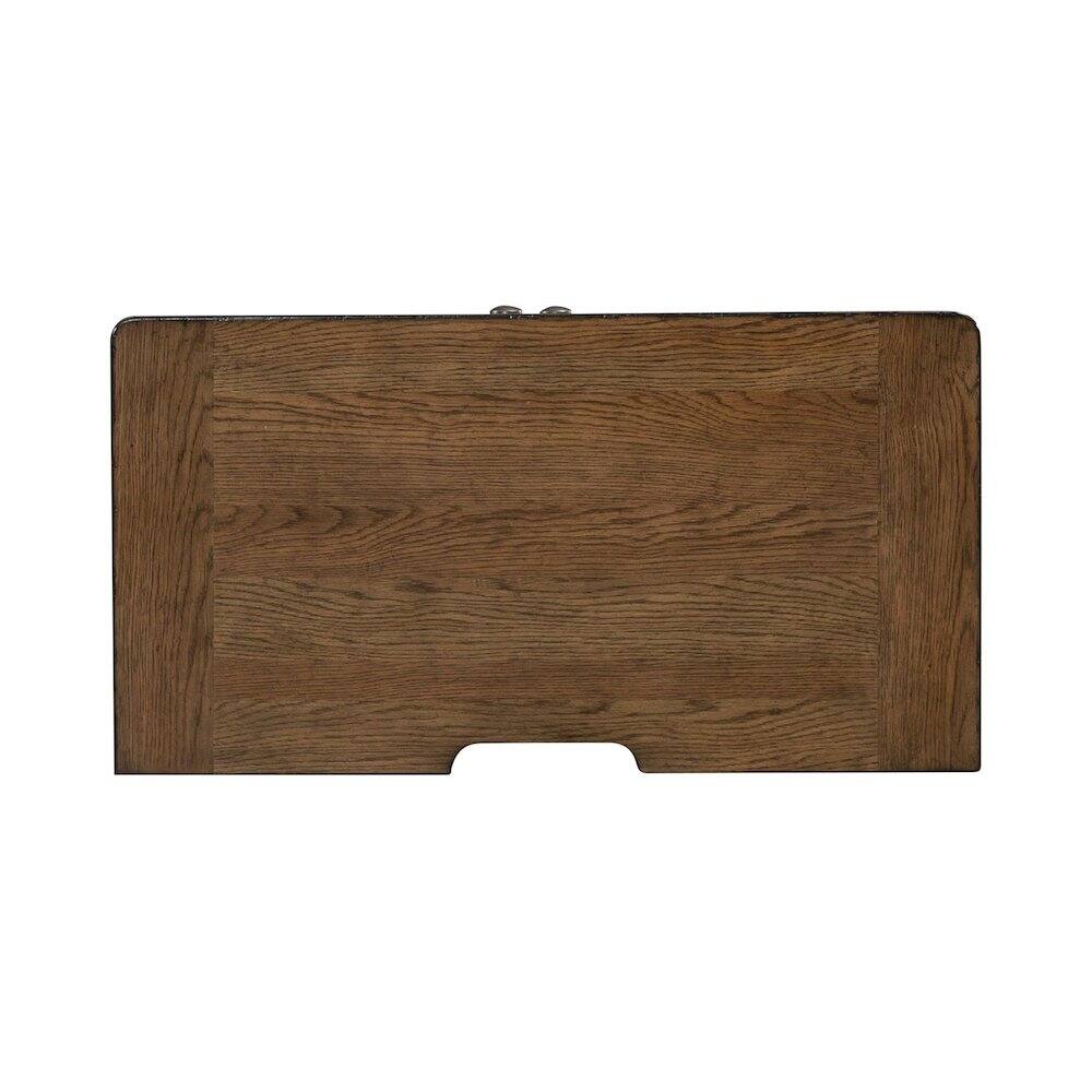 Angle. Liberty Furniture Industries - Carolina Park 2 Door Bedside Chest with AC USB Charging Station - Amber Brown - Amber Brown.