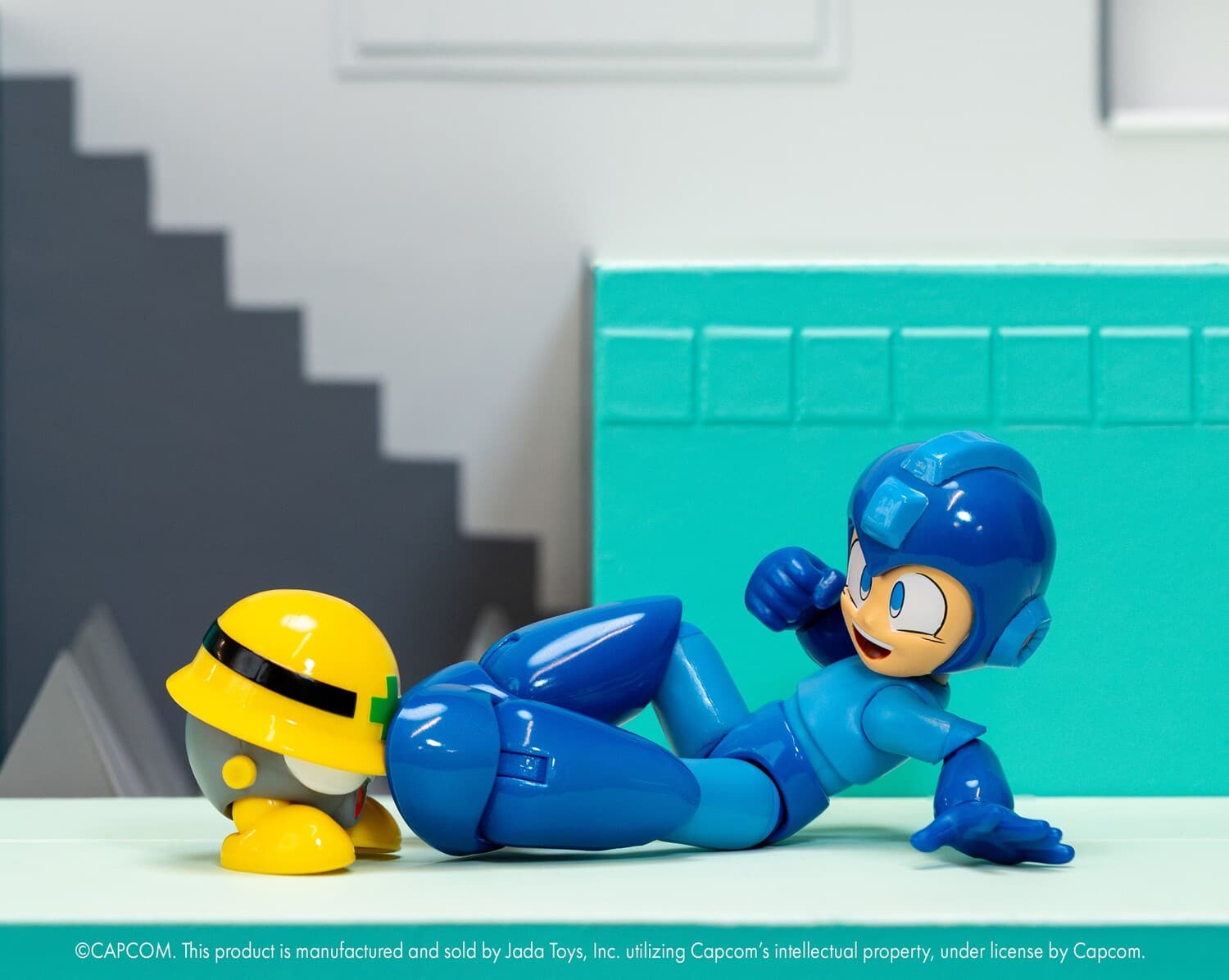 Jada Toys Mega Man Deluxe Mega Man 1:12 Fig COLLECTIBLES