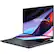 Front. ASUS - Zenbook Pro 14 Duo OLED UX8402 14.5" Touch-Screen Laptop - Intel Core i7 - 16 GB Memory - NVIDIA GeForce RTX 3050 Ti - 1 - Tech Black.
