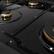 Alt View 2. ZLINE - ZLINE 48 in. Paramount Gas Rangetop with 8 Brass Burners and Porcelain Cooktop in Black Satin Steel (SRTBS-BR-48) - Black Satin Stainless Steel.