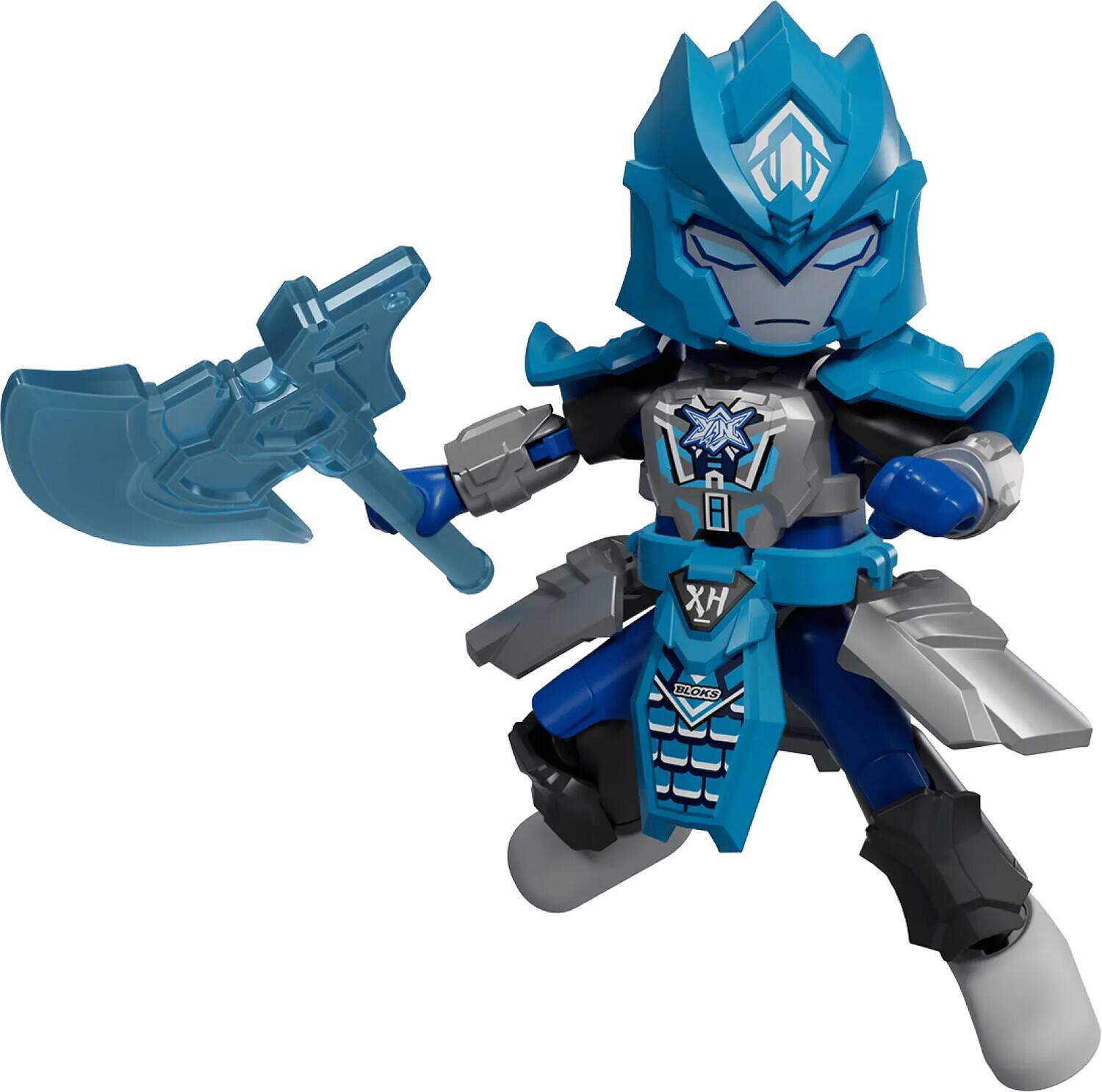 Alt View 4. PopMarket - Blokees - Herospire - Warrior Version - 03: Rise of the Dragon Model Kit Display   - COLLECTIBLES - Multicolor.