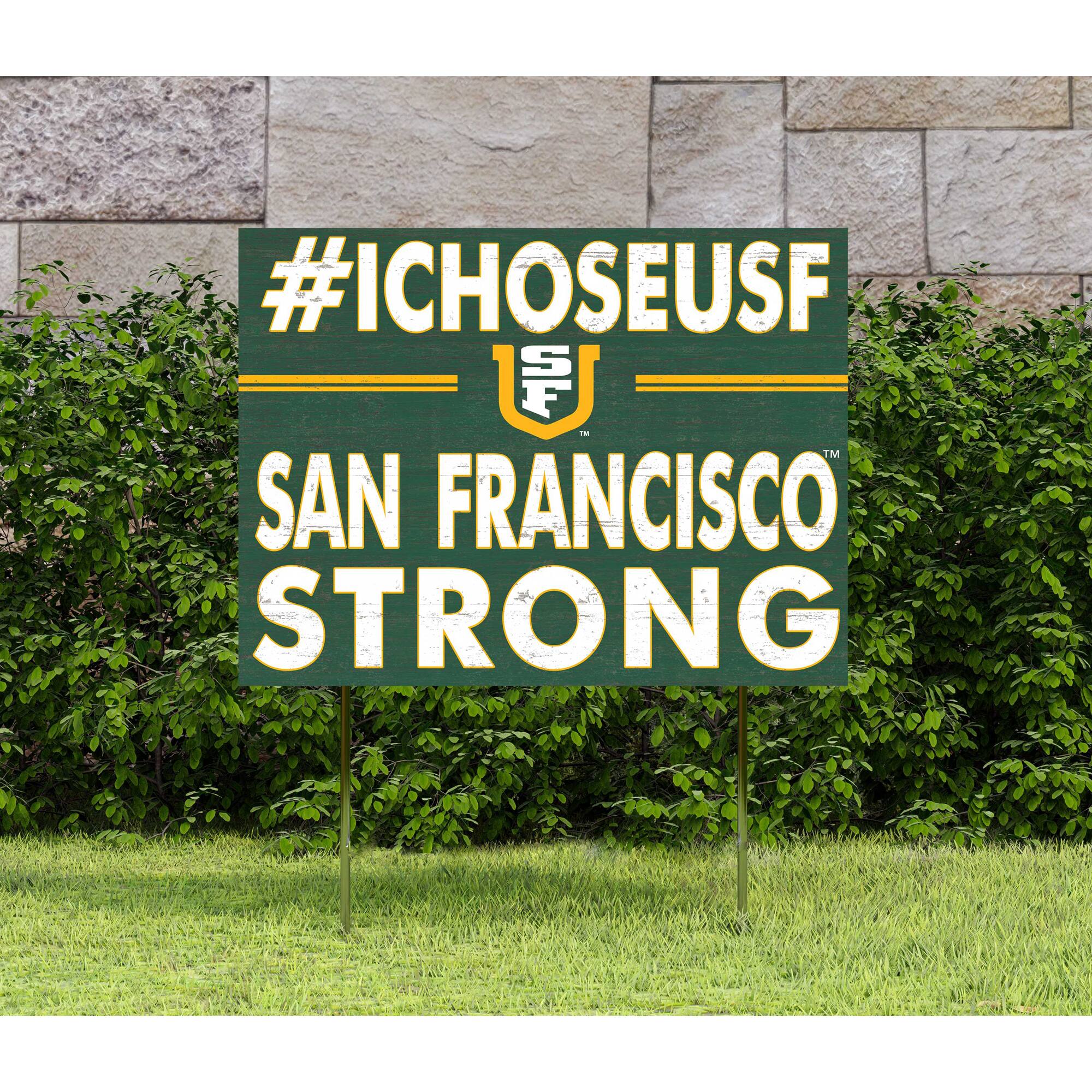 #ICHOOSEUSF  
SAN FRANCISCO  
STRONG