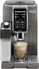 Front. De'Longhi - Dinamica Plus Connected Fully Automatic Espresso Machine with Built-in Grinder - Titanium.