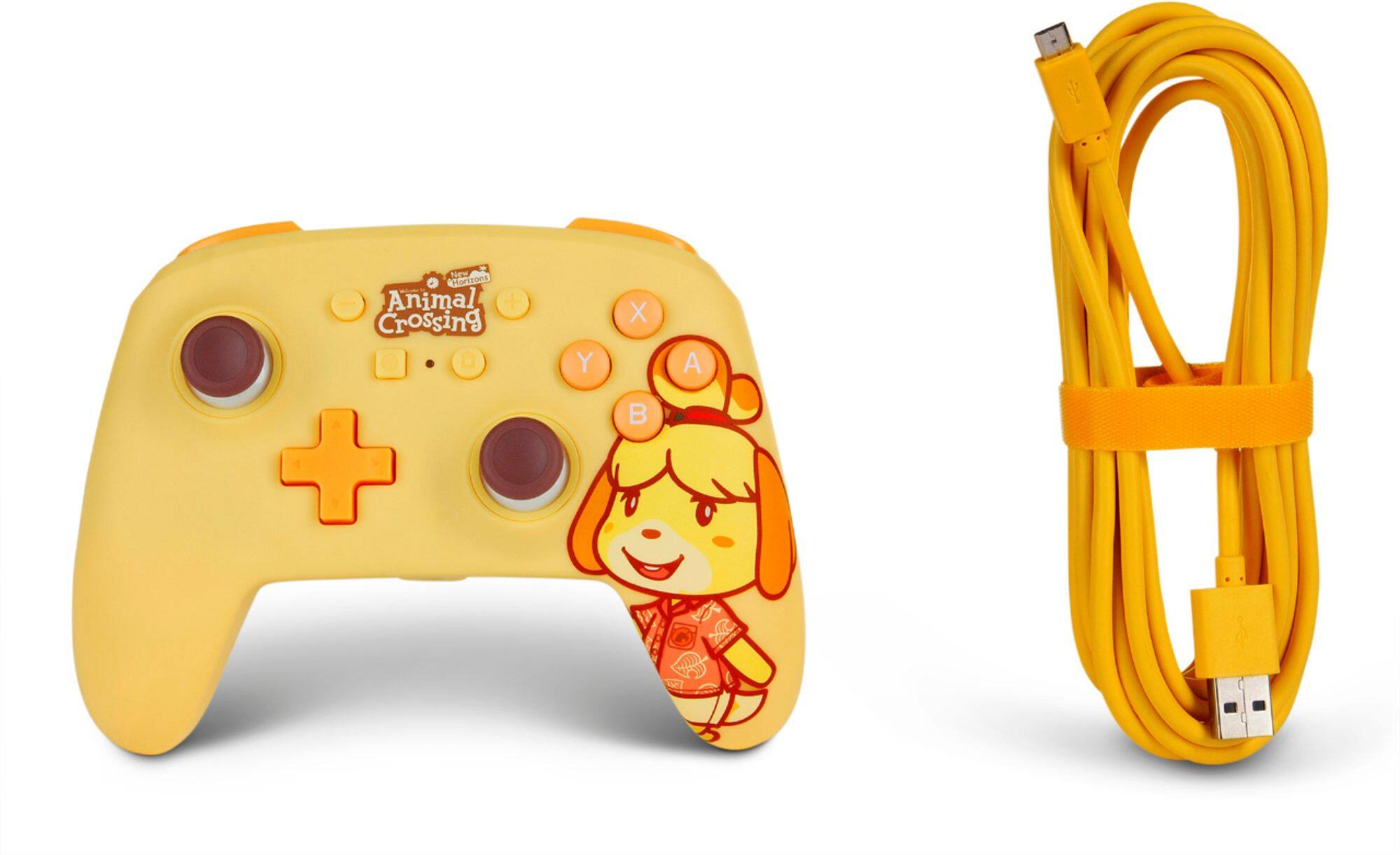 Alt View 15. PowerA - Enhanced Wired Controller for Nintendo Switch - Isabelle.