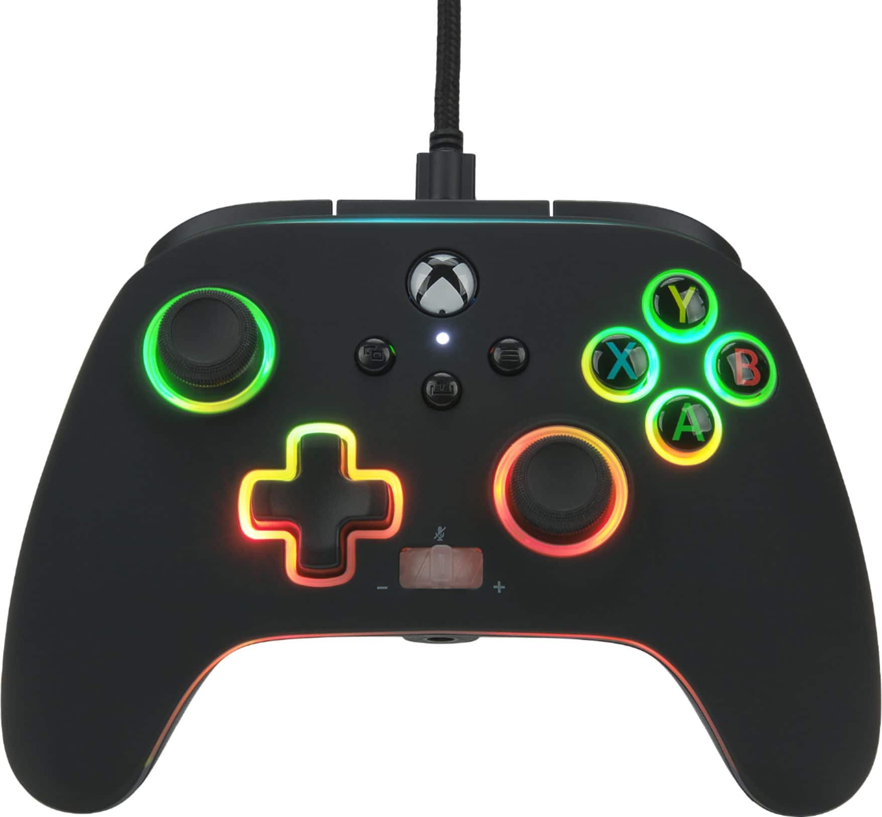 Front. PowerA - Spectra Enhanced Wired Controller for Xbox Series X|S - Spectra Infinity.
