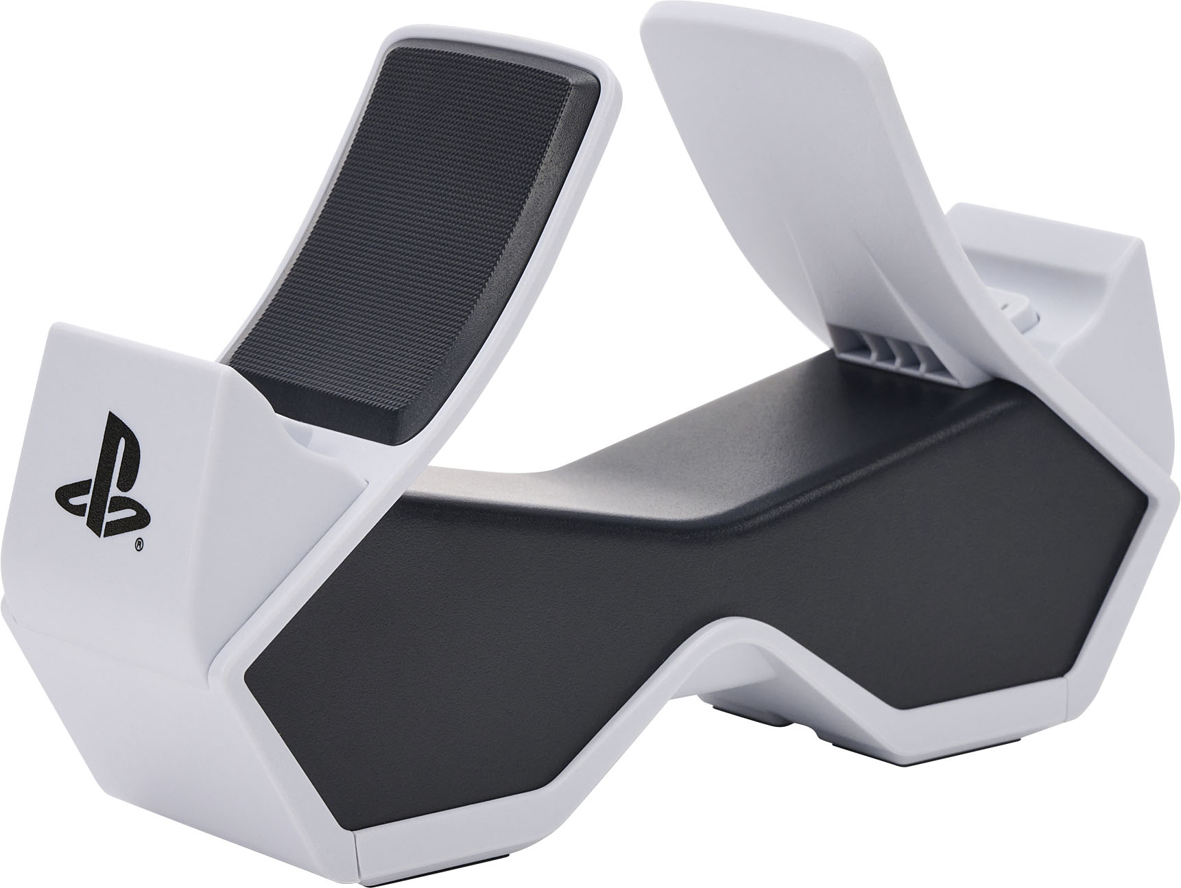 Angle View: PowerA - Twin Charging Station for DualSense Wireless Controllers - PS5 White