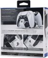 Alt View Zoom 18. PowerA - Twin Charging Station for DualSense Wireless Controllers - PS5 White.