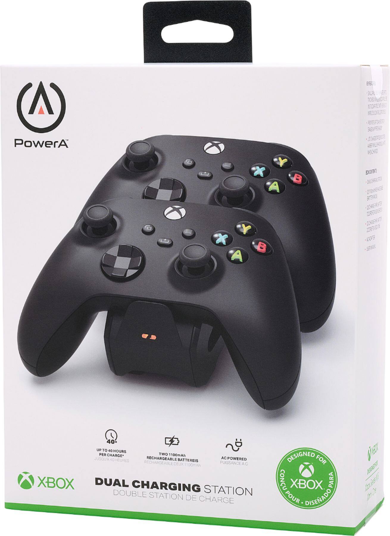 Alt View 17. PowerA - Dual Charging Station for Xbox Series X|S - Black.