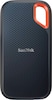 Front. SanDisk - Extreme Portable 4TB External USB-C NVMe SSD - Black.