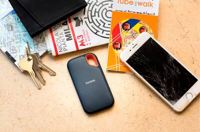 SANDISK Extreme Portable 4TB External USB C NVMe SSD Black SANDISK Extreme Portable 4TB External USB C NVMe SSD Black