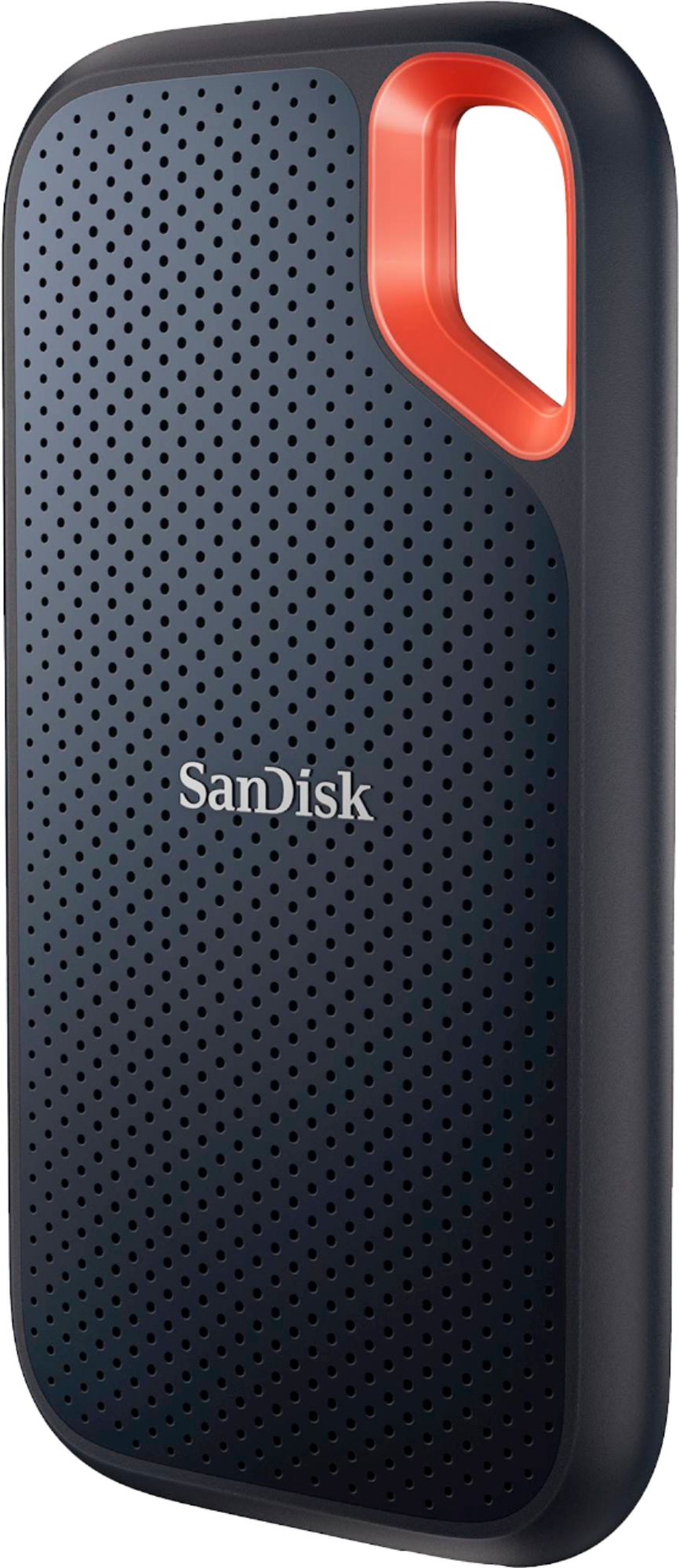 Left View: SanDisk - Extreme Portable 4TB External USB-C NVMe Solid State Drive