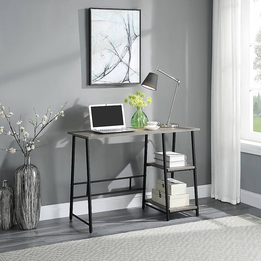 Best Buy: OSP Home Furnishings Frame Works 40” Desk with Two Storage ...