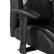 Alt View 18. OSP Home Furnishings - Commander Gaming Chair in Black Faux Leather and Grey Accents - Gray.