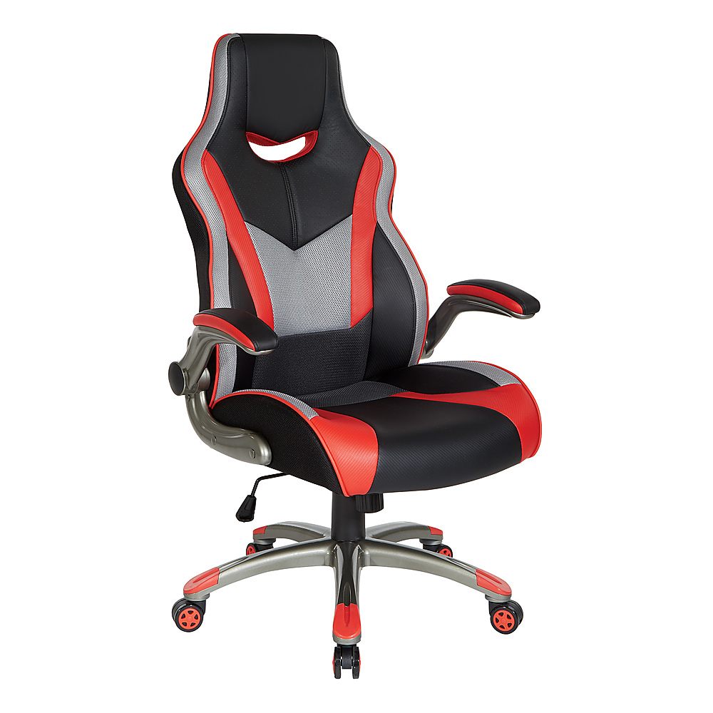 Angle View: OSP Home Furnishings - Uplink Gaming Chair - Red