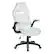 Angle. OSP Home Furnishings - Xeno Gaming Chair in White Faux Leather - White.