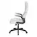 Left. OSP Home Furnishings - Xeno Gaming Chair in White Faux Leather - White.